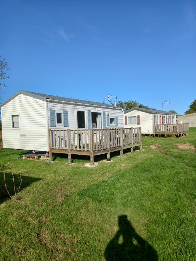 Mobilhome Nature Saint-Laurent-sur-Mer Exteriör bild