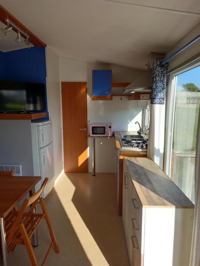 Mobilhome Nature Saint-Laurent-sur-Mer Exteriör bild